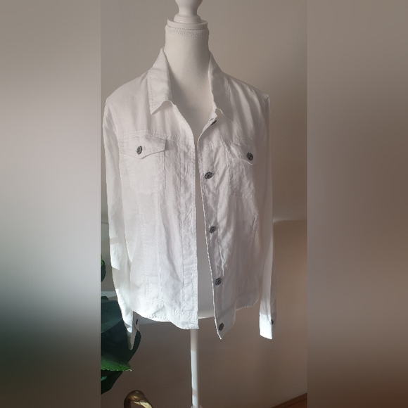 Jones New York Linen jacket - Picture 7 of 7